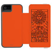 Coque Portefeuille Incipio Pour iPhone Carte de tarot : The Sun (Folio Ouvert)