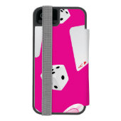 Coque Portefeuille Incipio Pour iPhone Casino, Jeux accessoires motif 7 (Folio Dos)