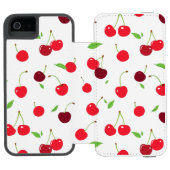 Coque Portefeuille Incipio Pour iPhone Cerise 4 (Folio Ouvert)