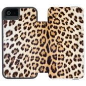 Coque Portefeuille Incipio Pour iPhone Cheveux de léopard (Folio Ouvert)