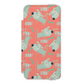 Coque Portefeuille Incipio Pour iPhone Chiens et os de Woof (Folio Devant)