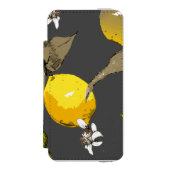 Coque Portefeuille Incipio Pour iPhone citrons d'aquarelle 35 (Folio Devant)
