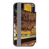 Coque Portefeuille Incipio Pour iPhone Cochon, Budapest (Folio Dos)