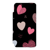 Coque Portefeuille Incipio Pour iPhone Coeurs 2 (Folio Devant)