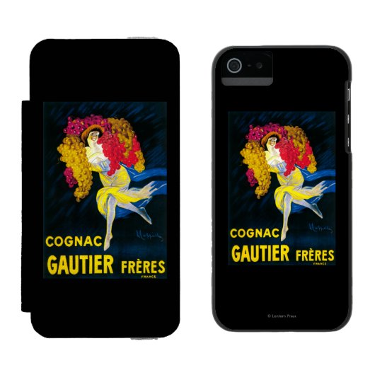 Coque Portefeuille Incipio Pour iPhone Cognac Gautier PosterFrance promotionnel (Côté par côté)