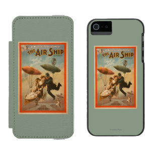 Coque-portefeuille iPhone 5 Incipio Watson™ Comédie de farce musicale, le théâtre 2 de bateau
