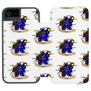 Coque-portefeuille iPhone 5 Incipio Watson™ Conception des dés de l'Assistant