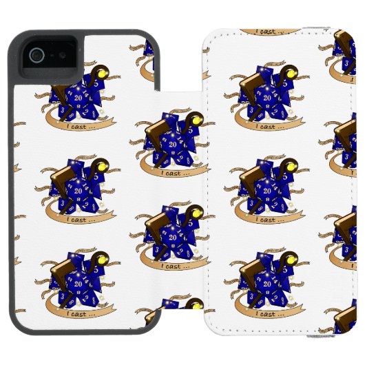 Coque Portefeuille Incipio Pour iPhone Conception des dés de l'Assistant (Folio Ouvert)