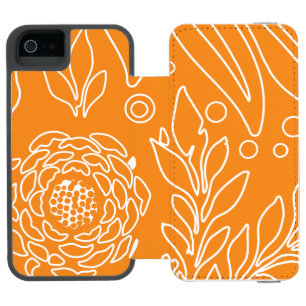 Coque-portefeuille iPhone 5 Incipio Watson™ Conception Florale 35
