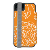 Coque Portefeuille Incipio Pour iPhone Conception Florale 35 (Folio Dos)