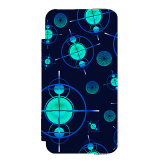 Coque-portefeuille iPhone 5 Incipio Watson™ Connected Minds Pattern 2