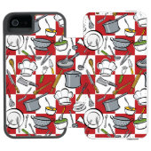 Coque Portefeuille Incipio Pour iPhone Contrôle d'outils de cuisine (Folio Ouvert)