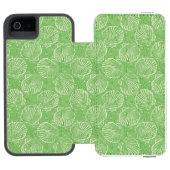 Coque Portefeuille Incipio Pour iPhone Coquillages d'ensemble (Folio Ouvert)