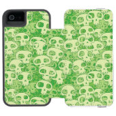 Coque Portefeuille Incipio Pour iPhone Crânes frais (Folio Ouvert)