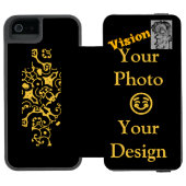 Coque Portefeuille Incipio Pour iPhone Créez votre propre conception de vision (Folio Ouvert)
