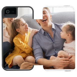 Coque-portefeuille iPhone 5 Incipio Watson™ Créez Votre Propre Photo de Famille Personnalisée