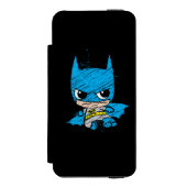 Coque Portefeuille Incipio Pour iPhone Croquis Mini Batman (Folio Devant)