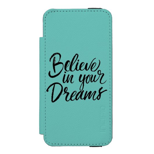 Coque Portefeuille Incipio Pour iPhone Croyez en vos rêves (Folio Devant)