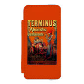 Coque Portefeuille Incipio Pour iPhone Cru PosterEurope d'absinthe de terminus (Folio Devant)
