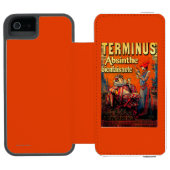 Coque Portefeuille Incipio Pour iPhone Cru PosterEurope d'absinthe de terminus (Folio Ouvert)