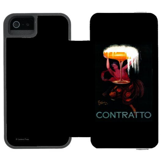Coque Portefeuille Incipio Pour iPhone Cru PosterEurope de Contratto (Folio Ouvert)