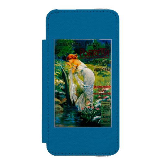 Coque Portefeuille Incipio Pour iPhone Cru PosterEurope de Societa Termale Italiana (Folio Devant)