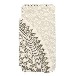 Coque-portefeuille iPhone 5 Incipio Watson™ Dentelle Arabe de style