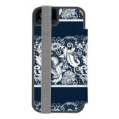 Coque Portefeuille Incipio Pour iPhone Dentelle blanche 2 (Folio Dos)