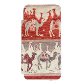 Coque Portefeuille Incipio Pour iPhone Desert Camels Caravan Art (Folio Devant)