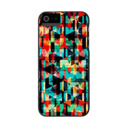 Coque Portefeuille Incipio Pour iPhone Design abstrait coloré (Inner Case Dos)