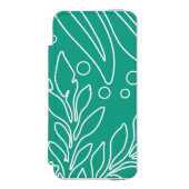 Coque Portefeuille Incipio Pour iPhone Design floral 34 (Folio Devant)