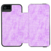 Coque Portefeuille Incipio Pour iPhone Douleur cachée dans le pourpre (Folio Ouvert)