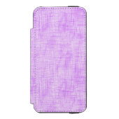 Coque Portefeuille Incipio Pour iPhone Douleur cachée dans le pourpre (Folio Devant)