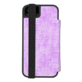 Coque Portefeuille Incipio Pour iPhone Douleur cachée dans le pourpre (Folio Dos)