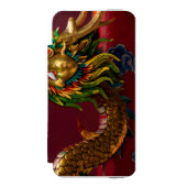 Coque Portefeuille Incipio Pour iPhone dragon chinois (Folio Devant)