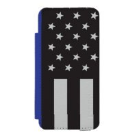 Drapeau américain à ligne mince personnalisé