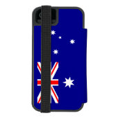 Coque Portefeuille Incipio Pour iPhone Drapeau australien patriotique (Folio Dos)