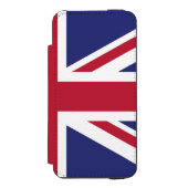 Coque Portefeuille Incipio Pour iPhone Drapeau du Royaume-Uni patriotique (Folio Devant)