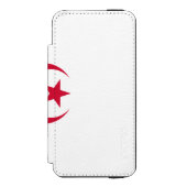 Coque Portefeuille Incipio Pour iPhone Drapeau patriotique algérien (Folio Devant)