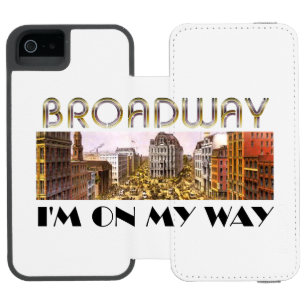Coque-portefeuille iPhone 5 Incipio Watson™ Étoile de Broadway de PIÈCE EN T