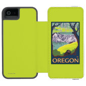 Coque Portefeuille Incipio Pour iPhone Famille des castors (Folio Ouvert)