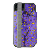 Coque Portefeuille Incipio Pour iPhone Femme méditative et design Motif étoile unique (Folio Dos)