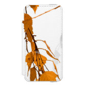 Coque Portefeuille Incipio Pour iPhone Feuilles d'automne 2 (Folio Devant)