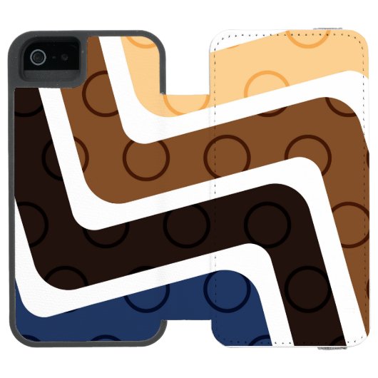 Coque Portefeuille Incipio Pour iPhone Figures géométriques 2 (Folio Ouvert)