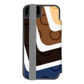 Coque Portefeuille Incipio Pour iPhone Figures géométriques 2 (Folio Dos)