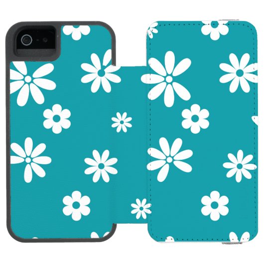 Coque Portefeuille Incipio Pour iPhone Fleurs et pétales 5 (Folio Ouvert)