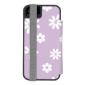 Coque Portefeuille Incipio Pour iPhone Fleurs et pétales 9 (Folio Dos)