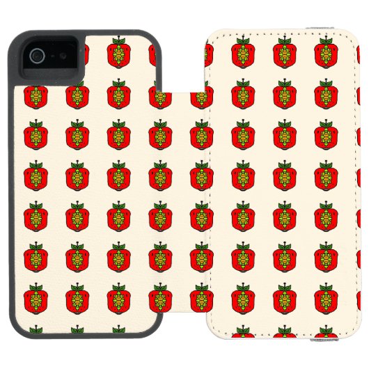 Coque Portefeuille Incipio Pour iPhone Floral Mandala Pattern (Folio Ouvert)