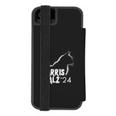 Coque Portefeuille Incipio Pour iPhone Harris Walz 2024 (Folio Dos)