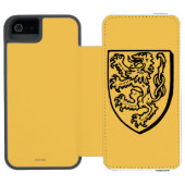 Coque Portefeuille Incipio Pour iPhone Héraldique : Lion (Folio Ouvert)